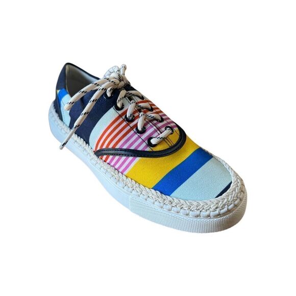Kate Spade - Boat Party - Multi Bright Color Fabric Sneakers Women’s Size 5B - Picture 2 of 8